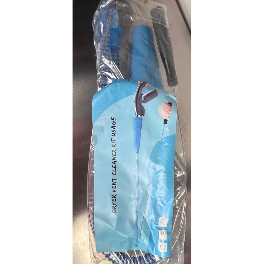 Dryer Vent Cleaner Kit Vacuum Hose Lint Dust‎ Remover Brush Attachment